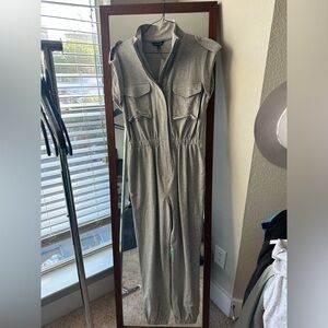 Strut & Bolt grey jumpsuit
